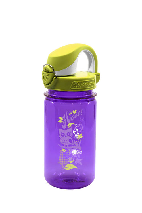 Nalgene product view: 12oz On-The-Fly Kids Lock-Top Bottle with Graphics O5 — 12oz On-The-Fly Kids Lock-Top Bottle with Graphics