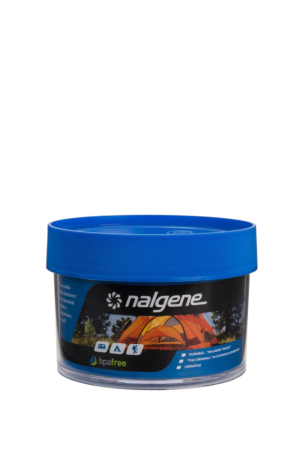 Nalgene product image: 16oz Storage Jar – Blue Lid P1 — 16oz Storage Jar – Blue Lid