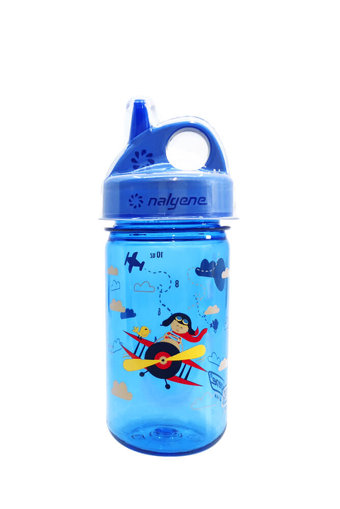 Nalgene product view: 12oz Kids Grip-N-Gulp with Graphics A4 — 12oz Kids Grip-N-Gulp with Graphics