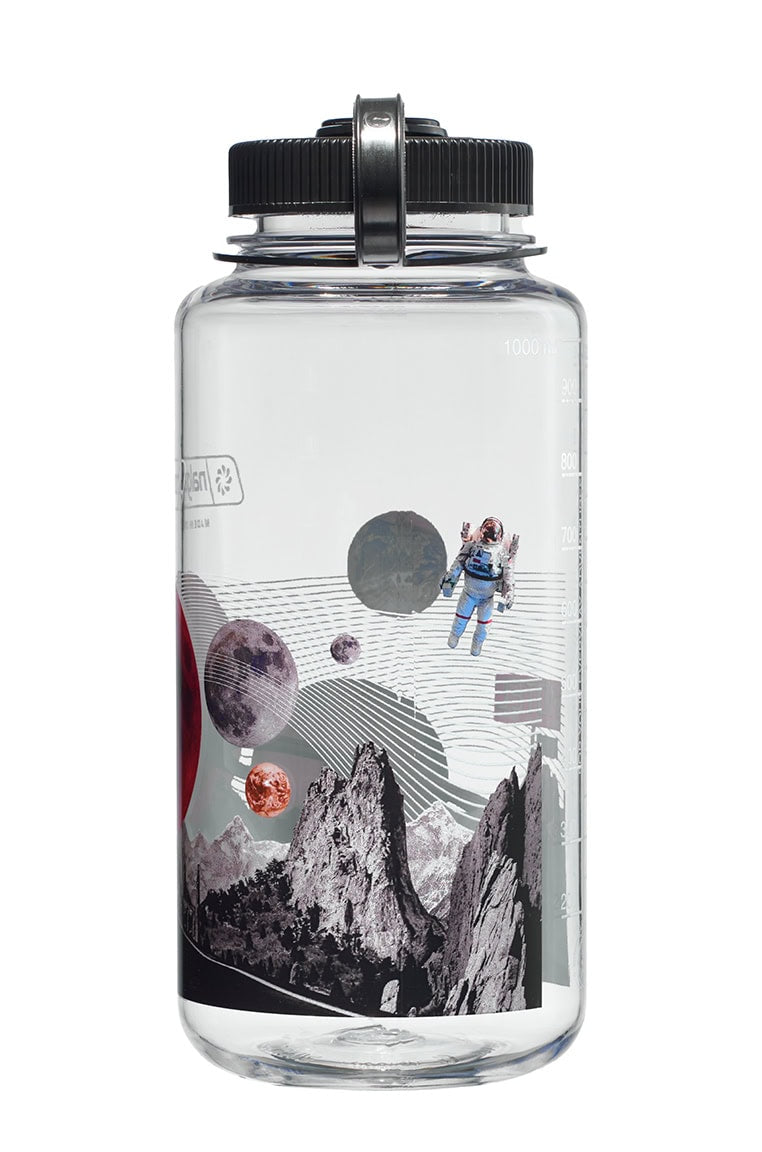 Nalgene product view: 32oz Wide Mouth Surrealist Bottles P0 — 32oz Wide Mouth Surrealist Bottles