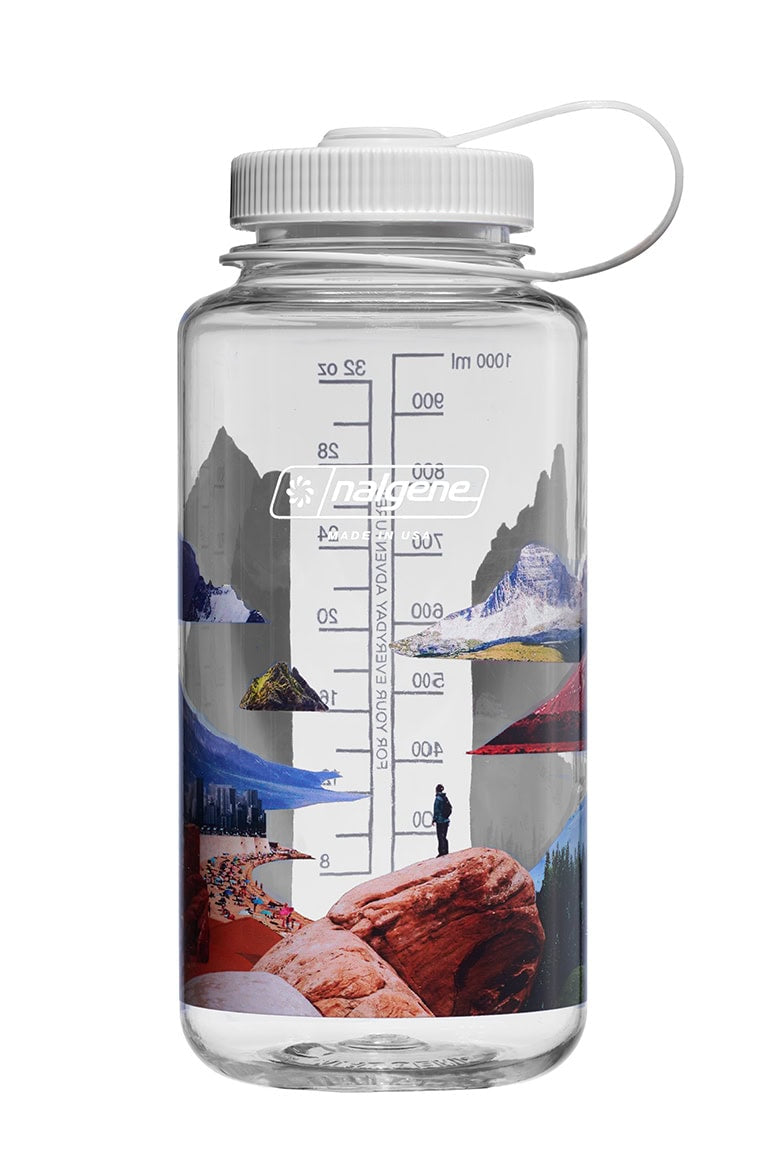 Nalgene product detail: 32oz Wide Mouth Surrealist Bottles P0 — 32oz Wide Mouth Surrealist Bottles
