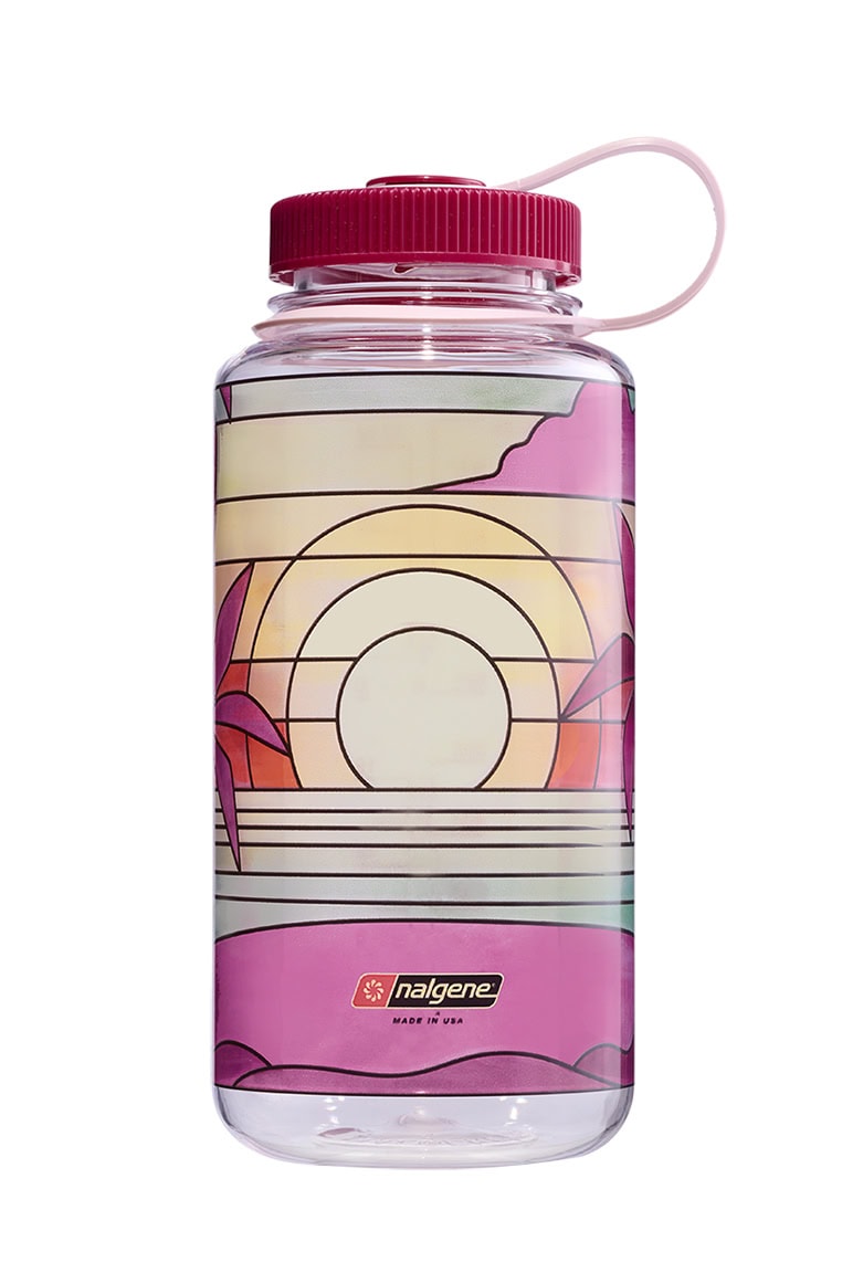 Nalgene product image: 32oz Wide Mouth Stained Glass Print Bottles V1 — 32oz Wide Mouth Stained Glass Print Bottles