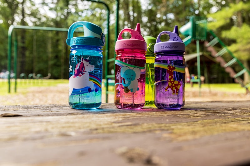 Nalgene product view: 12oz Kids Grip-N-Gulp with Graphics A4 — 12oz Kids Grip-N-Gulp with Graphics