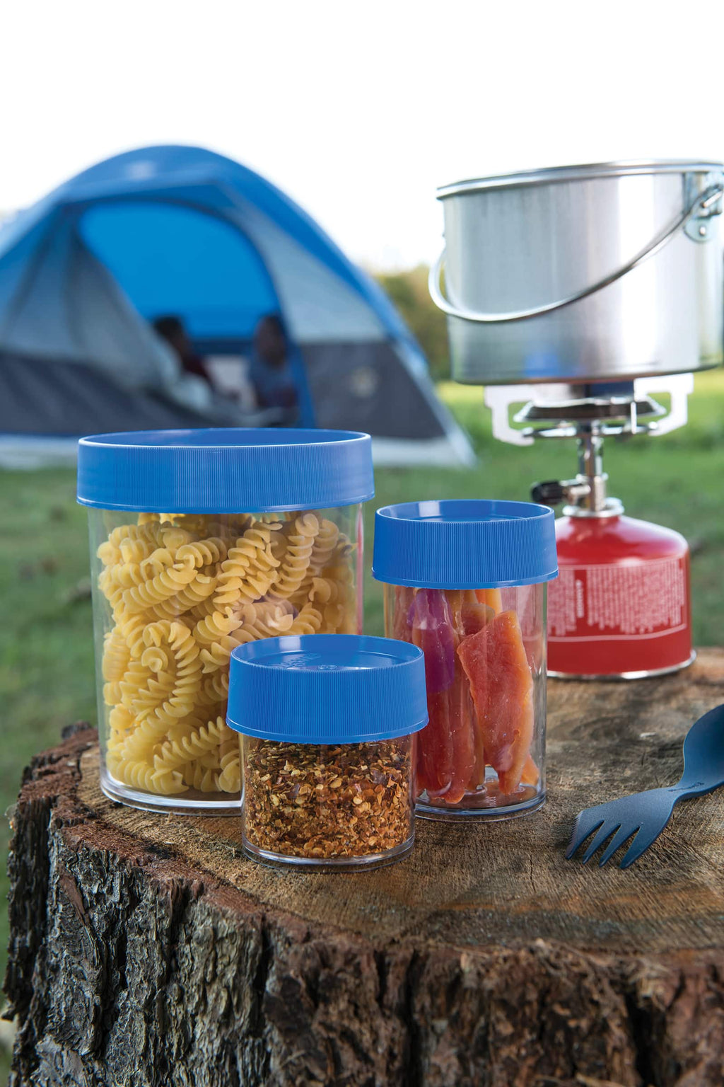 Nalgene product image: 32oz Storage Jar – Blue Lid Z2 — 32oz Storage Jar – Blue Lid