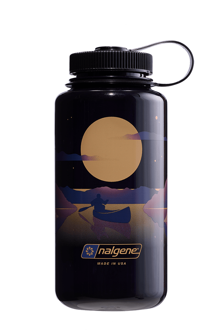 Nalgene product image: 32oz WM Negative Landscape T1 — 32oz WM Negative Landscape