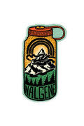 Nalgene product view: Mountain Peak Sticker W6 — Mountain Peak Sticker