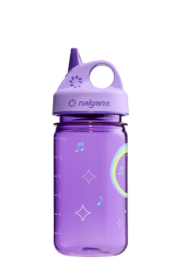 Nalgene product view: 12oz Kids Grip-N-Gulp with Graphics A4 — 12oz Kids Grip-N-Gulp with Graphics