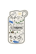 Nalgene Bottle Map Sticker — Nalgene Bottle Map Sticker K2