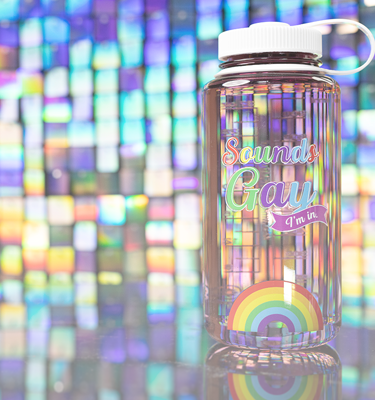 Nalgene product detail: 32oz Wide Mouth Pride Bottle B7 — 32oz Wide Mouth Pride Bottle