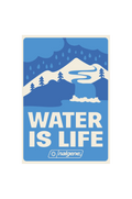 Nalgene product image: Water Is Life Sticker R5 — Water Is Life Sticker