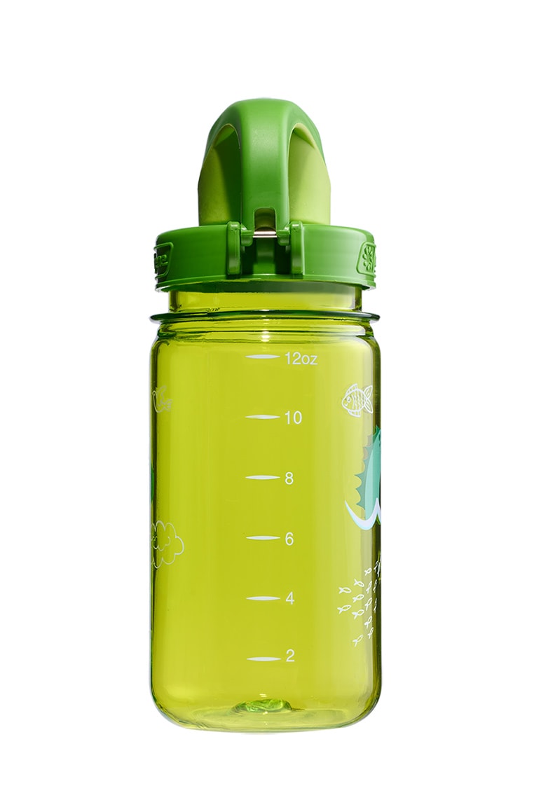 Nalgene product detail: 12oz On-The-Fly Kids Lock-Top Bottle with Graphics N1 — 12oz On-The-Fly Kids Lock-Top Bottle with Graphics