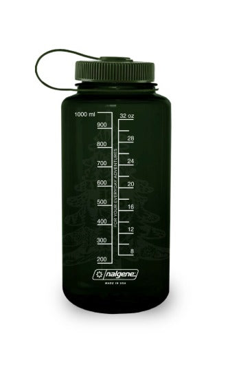 Nalgene product image: 32oz Wide Mouth “Public Lands: Forests Are for Us” Bottle Q5 — 32oz Wide Mouth “Public Lands: Forests Are for Us” Bottle