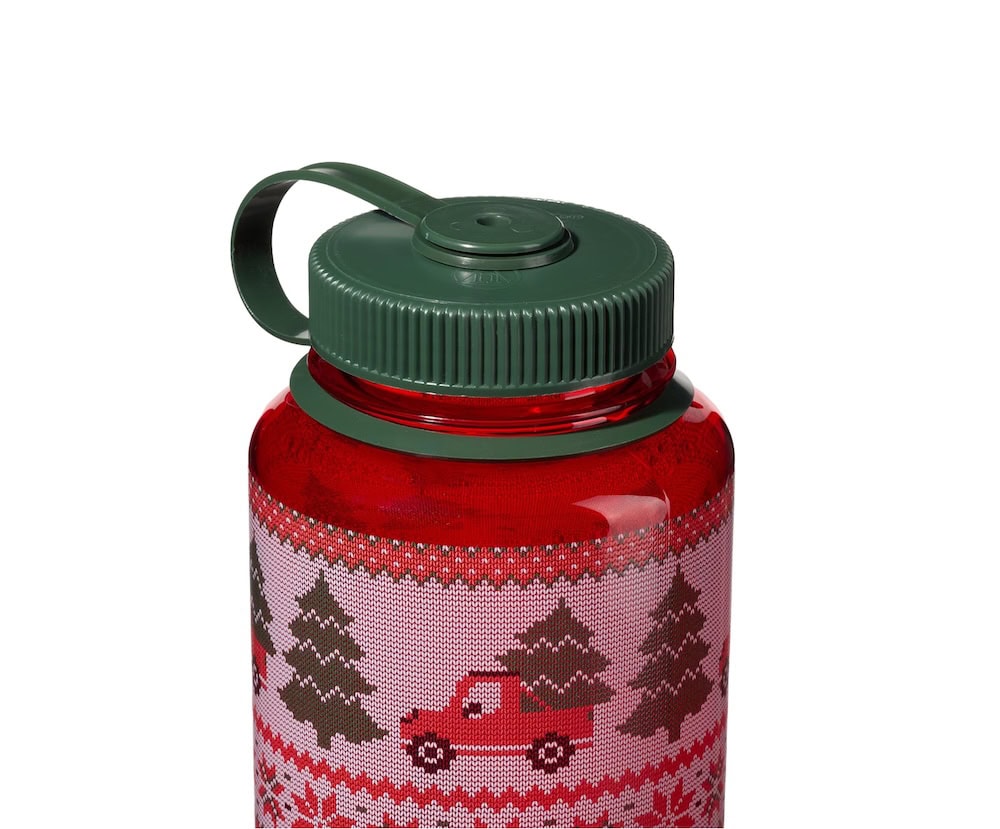 Nalgene product image: 32oz Wide Mouth Ugly Sweater Bottle Y8 — 32oz Wide Mouth Ugly Sweater Bottle